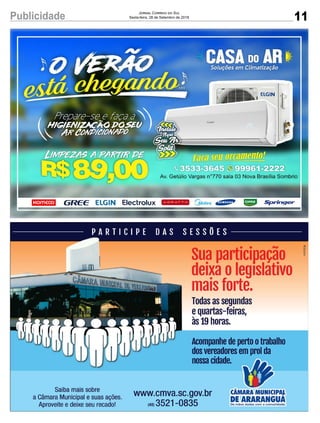 11Publicidade Jornal Correio do Sul
Sexta-feira, 28 de Setembro de 2018
 