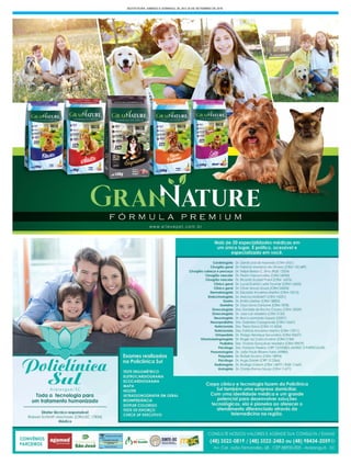 SEXTA-FEIRA, SÁBADO E DOMINGO, 28, 29 E 30 DE SETEMBRO DE 2018
 