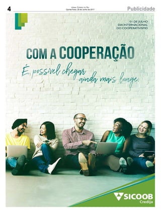 4 PublicidadeJornal Correio do Sul
Quinta-Feira, 29 de Junho de 2017
 