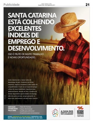 21Publicidade Jornal Correio do Sul
Quarta-Feira, 30 de Agosto de 2017
 