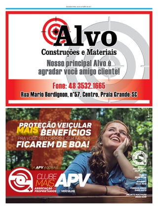 SEGUNDA-FEIRA, 30 DE OUTUBRO DE 2017
 