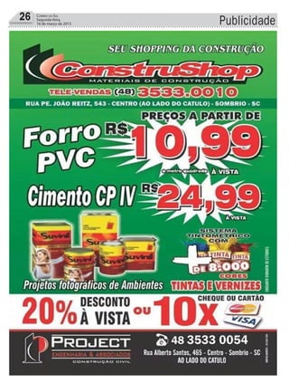 Publicidade26 Correio do Sul
Segunda-feira,
16 de março de 2015
 