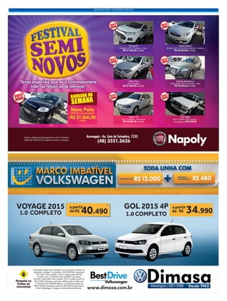 SEGUNDA-FEIRA, 16 DE MARÇO DE 2015
 