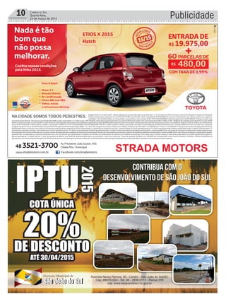 Publicidade10 Correio do Sul
Quarta-feira,
25 de março de 2015
 