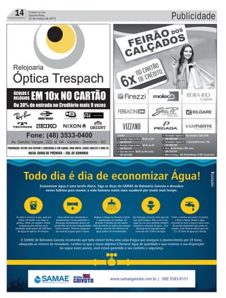 Publicidade14 Correio do Sul
Quarta-feira,
25 de março de 2015
 