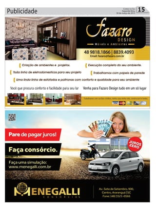 Publicidade 15Correio do Sul
Segunda-feira,
30 de março de 2015
 