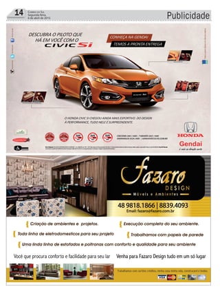 Publicidade14 Correio do Sul
Segunda-feira,
6 de abril de 2015
 