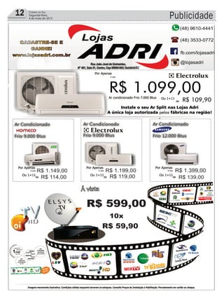 12 Correio do Sul
Segunda-feira,
4 de maio de 2015 Publicidade
 