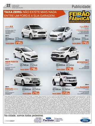 22 Correio do Sul
Quarta-feira,
20 de maio de 2015 Publicidade
 