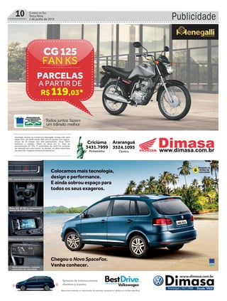 10 Correio do Sul
Terça-feira,
2 de junho de 2015 Publicidade
 