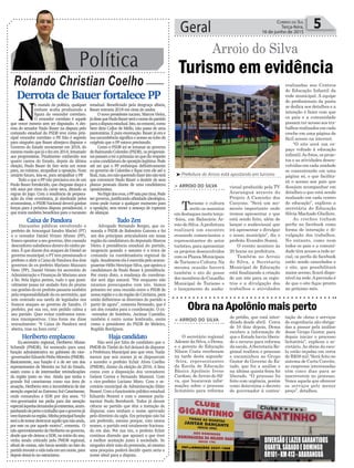 Política
Rolando Christian Coelho
Geral 5Correio do Sul
Terça-feira,
16 de junho de 2015
Derrota de Bauer fortalece PP
N
o mundo da política, qualquer
embate acaba produzindo a
figura do vencedor correlato.
O vencedor correlato é aquele
que vence mesmo sem ter disputado. A der-
rota do senador Paulo Bauer na disputa pelo
comando estadual do PSDB teve como prin-
cipal vencedor correlato o PP. Não é segredo
para ninguém que Bauer almejava disputar o
Governo do Estado novamente em 2018, do
mesmomodoquejáofezem2014,irmanado
aos progressistas. Finalmente conhecido nos
quatro cantos do Estado, depois da última
eleição, Paulo Bauer de fato seria um nome
para, no mínimo, atrapalhar a oposição. Num
cenário futuro, leia-se, para atrapalhar o PP.
Tudo o que o PP não precisava era de um
Paulo Bauer fortalecido, que chegasse daqui a
três anos por cima da carne seca, ditando as
regras do jogo. Com a tendência de perpetu-
ação da crise econômica, já alardeada pelos
economistas, o PSDB Nacional deverá ganhar
forças para a próxima disputa presidencial, o
que traria também benefícios para o tucanato
estadual. Beneficiado pela desgraça alheia,
Bauer entraria 2018 em cima do andor.
O novo presidente tucano, Marcos Vieira,
jádissequePauloBauerseráonomedopartido
paraadisputaestadual.Isto,noentanto,como
bem diria Collor de Mello, não passa de uma
pantomima. É pura encenação. Bauer já era e
sua sucumbência significa o acesso ao tubo de
oxigênio que o PP estava precisando.
Como o PSDB irá se irmanar ao governo
deRaimundoColombo(PSDB),osprogressis-
taspassamateraprimazianoquedizrespeito
aumacandidaturadeoposiçãolegítima.Pode
até ser que o PP embarque definitivamente
no governo de Colombo e fique com ele até o
final,mas,emnãoquerendofazeristonãoterá
que convencer Paulo Bauer a desistir de seus
planos pessoais diante de uma candidatura
oposicionista.
Nofrigirdosovos,oPPsaiuporcima.Pode
ser governo, justificando afinidade ideológica,
como pode rumar a qualquer momento para
a oposição, sem temer a ameaça de rupturas
de alianças.
DIVERSÃOELAZERGARANTIDOS
QUARTA,SÁBADOEDOMINGO
BR101-KM413-ARARANGUÁ
Tudo Zen
Advogado Fernando Borges, que co-
manda o PSDB de Balneário Gaivota e foi
um dos principais articuladores em nossa
região da candidatura do deputado Marcos
Vieira à presidência estadual do partido,
tangencia quando o assunto é a troca de
comando na coordenadoria regional da
sigla.Atualmenteelaéexercidapeloararan-
guaense Hélio Henrique Silva, que apoiou a
candidatura de Paulo Bauer à presidência.
Por conta disto, a mudança do coordena-
dor será algo natural. “Por enquanto não
estamos preocupados com isto. Vamos
primeiro ter uma reunião entre o PSDB de
nossaregiãoeodaregiãodeCriciúma,para
então definirmos as diretrizes do partido a
partir de agora”, comenta Fernando, que é
um dos cotados para a coordenação. O ex-
-vereador de Sombrio, Jucimar Custódio,
também é outro nome lembrado, assim
como o presidente do PSDB de Meleiro,
Rogildo Bordgnon.
Caixa de Pandora
Discussões públicas envolvendo o
prefeito de Araranguá Sandro Maciel (PT)
e o vereador Daniel Viriato Afonso (PP),
franco opositor a seu governo, têm causado
desconforto nababesco dentro do ninho pe-
tista. É que diante dos ataques de Daniel ao
governo municipal, o PT tem pressionado o
prefeito a abrir a Caixa de Pandora dos dois
governos do ex-prefeito Mariano Mazzuco
Neto (PP). Daniel Viriato foi secretário de
Administração e Finanças de Mariano anos
a fio. Pela lógica petista, tudo o que possi-
velmente possa ter andado fora do prumo
nas gestões do ex-prefeito passaria também
pela responsabilidade do ex-secretário, que
tem centrado sua tarefa de legislador nos
francos ataques ao governo de Sandro. O
prefeito, por sua vez, tem pedido calma a
seu partido. Quer evitar confrontos extre-
mos intempestivos. Uma fonte me disse
textualmente: “A Caixa de Pandora será
aberta, mas na hora certa”.
Turismo em evidência
Arroio do Silva
³Prefeitura do Arroio está apostando em turismo
> ARROIO DO SILVA
Turismo e cultura
serão os assuntos
emdestaquesnestaterça-
-feira, em Balneário Ar-
roio do Silva.Aprefeitura
realizará um encontro
reunindo comerciantes e
representantes do setor
turístico, para apresentar
os projetos desenvolvidos
com os Planos Municipais
de Turismo e Cultura. Na
mesma ocasião haverá
também o ato de posse
dos membros do Conselho
Municipal de Turismo e
o lançamento do audio-
visual produzido pela TV
Araranguá através do
Projeto A Caminho dos
Canyons. “Será um mo-
mento importante onde
iremos apresentar o que
está sendo feito, além de
lançar o audiovisual que
irá apresentar e divulgar
o nosso município”, diz o
prefeito Evandro Scaini.
O evento acontece às
20 horas na prefeitura.
Também no Arroio
do Silva, a Secretaria
Municipal de Educação
está finalizando a criação
de um site para os regis-
tros e a divulgação dos
trabalhos e atividades
realizadas nos Centros
de Educação Infantil da
rede municipal. A equipe
de profissionais da pasta
se dedica aos detalhes e a
intenção é fazer com que
os pais e a comunidade
possam ter acesso aos tra-
balhosrealizadosem cada
creche em uma página de
fácil acesso na internet.
“O site será um es-
paço voltado à educação
infantil.As fotos, os proje-
tos e as atividades desen-
volvidas em cada unidade
se concentrarão em uma
página só, o que facilita-
rá o acesso aos pais que
desejam acompanhar em
detalhes o que está sendo
realizado em cada centro
de educação”, explicou a
secretária de Educação
Silvia Machado Ghellere.
As creches tinham
perfis no facebook como
forma de interação e di-
vulgação dos trabalhos.
No entanto, como nem
todos os pais e a comuni-
dade têm acesso a rede so-
cial, os perfis do facebook
estão sendo cancelados e
o site, que possibilitará
maioracesso,ficarádispo-
nível na rede.Aprevisão é
de que o site fique pronto
no próximo mês.
> ARROIO DO SILVA
O secretário regional
Ademir da Silva, o Dema,
e o gerente de Educação
Nilson Costa receberam
na tarde desta segunda-
-feira, representantes
da Escola de Educação
Básica Apolônio Ireno
Cardoso, deArroio do Sil-
va, que buscavam infor-
mações sobre o processo
licitatório para reforma
do prédio, que está inter-
ditado desde abril. Cerca
de 10 dias depois, Dema
recebeu a informação de
que o Estado havia libera-
do o recurso para reforma
da escola.ASecretaria Re-
gional realizou o processo
e encaminhou ao Grupo
Gestor do Governo do Es-
tado, que fez a análise e
na última quinta-feira foi
liberado. “O processo foi
feito com urgência, porém
como determina o decreto
do governador à contra-
tação de obras e serviços
de engenharia são obriga-
das a passar pela análise
desse Grupo Gestor, para
depois iniciar o processo
licitatório”, explicou o se-
cretário.As obras da esco-
la estão orçadas em cerca
de R$59 mil.“Será feito no
sistema de Carta Convite,
as empresas interessadas
têm cinco dias para se
inscreverem no processo.
Vence aquela que oferecer
os serviços pelo menor
preço”, detalhou.
Obra na Apolônio mais perto
Haja candidato
Não será por falta de candidato que o
PMDB de Timbé do Sul deixará de disputar
a Prefeitura Municipal ano que vem. Nada
menos que seis nomes já se dispuseram
a suceder o prefeito Eclair Alves Coelho
(PMDB), diante da eleição de 2016. A lista
conta com a disposição dos vereadores
Gelson Correa e Fernando Manenti. Com
o vice-prefeito Luciano Moro. Com o se-
cretário municipal de Administração Elder
Pesseti. Com o funcionário público estadual
Eduardo Pezenti e com o assessor parla-
mentar Paulo Bernhardt. Todos já deram
ciência ao partido que têm a intenção de
disputar, caso tenham o nome aprovado
pelo diretório da sigla. Em princípio não há
um preferido, mesmo porque, com tantos
nomes, o partido está totalmente fraciona-
do em alas. Por sua vez, o prefeito Eclair
continua dizendo que apoiará o que tiver
a melhor aceitação junto à sociedade. Se
ninguémabrirmãodapretensão,sómesmo
uma pesquisa poderá decidir quem seria o
nome ideal para a disputa.
Heriberto emplacou
Ex-secretário regional, Heriberto Afonso
Schmidt (PMDB), foi nomeado para uma
função administrativa no gabinete do vice-
-governadorEduardoPinhoMoreira(PMDB).
Basicamente, sua função é a de ser um dos
representantes de Moreira no Sul do Estado,
assim como a de intermediar reivindicações
da região junto ao vice. Ainda que tenha o
grande Sul catarinense como sua área de
atuação, Heriberto tem a incumbência de dar
atenção especial ao Extremo Sul Catarinense,
onde comandou a SDR por dez anos. “O
vice-governador me pediu para dar atenção
especialàquelasdemandasjáexistentes,acom-
panhandodepertootrabalhoqueogovernojá
vemfazendonaregião.Minhaprincipalfunção
seráadetentardestravaraquiloquenãoanda,
por este ou por aquele motivo”, comenta. O
nãoaproveitamentodeHeribertonogoverno,
desde que ele deixou a SDR, no início do ano,
vinha sendo criticado pelo PMDB regional,
afinal de contas, não havia sentido no fato do
partidoinvestiravidatodaemumnome,para
depois deixá-lo no ostracismo.
 