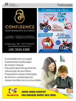 Publicidade22 Correio do Sul
Quarta-feira,
24 de junho de 2015
 