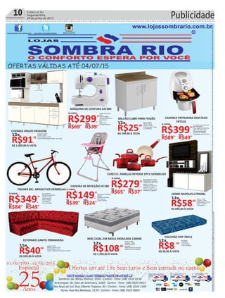 10 Correio do Sul
Segunda-feira,
29 de junho de 2015 Publicidade
 