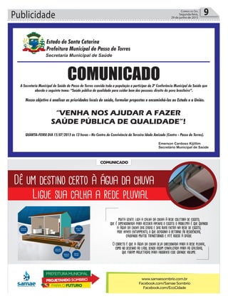 Publicidade 9Correio do Sul
Segunda-feira,
29 de junho de 2015
 