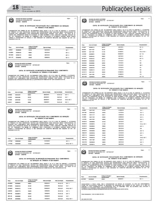 Publicações Legais18 Correio do Sul
Terça-feira,
13 de ouTubro de 2015
 
