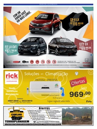 segunda-feira, 19 de outubro de 2015
 