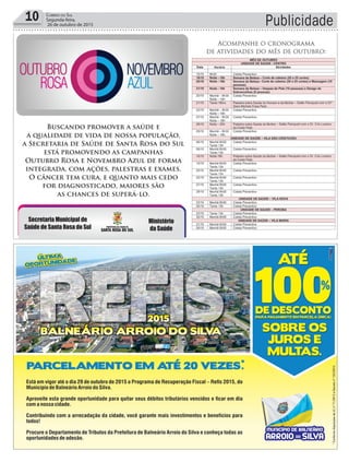 10 Correio do Sul
Segunda-feira,
26 de outubro de 2015 Publicidade
 