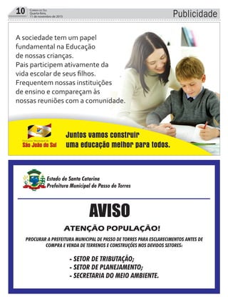 10 Correio do Sul
Quarta-feira,
11 de novembro de 2015 Publicidade
 