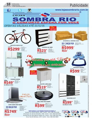 10 Correio do Sul
Segunda-feira,
16 de novembro de 2015 Publicidade
 