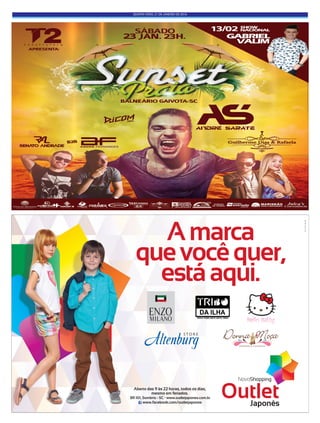 quinta-feira, 21 de janeiro de 2016
 