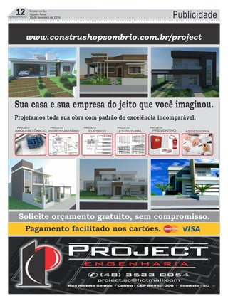 12 Correio do Sul
Quarta-feira,
10 de fevereiro de 2016 Publicidade
 