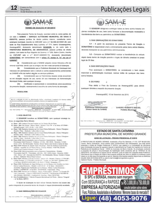 Publicações Legais12 Correio do Sul
Terça-feira,
16 de fevereiro de 2016
Estado dE santaCatarina
PREFEITURA MUNICIPAL DE MORRO GRANDE
aViso dE LiCitaÇÃo - PrEGÃo PrEsEnCiaL nº 5/2016
A PREFEITURA DE MORRO GRANDE, localizada a Rua Rui Barbosa, nº 310, CEP 88.925-000,
Centro, Morro Grande/SC, torna público para conhecimento dos interessados, que está sendo
publicado o Edital de Pregão Presencial nº 5/2016, cujo objetivo é a Contratação de oficineiros
para ministração de aulas de capoeira visando o atendimento ao Projeto de Capoeira do Centro de
Referência de Assistência Social - CRAS do município de Morro Grande. Os envelopes contendo
a proposta de preços e documentação de habilitação serão recebidos até às 14h00min do dia
29/02/2016, com abertura no mesmo dia às 14h30min, junto ao Setor de Licitações desta Prefeitura.
Informamos que a íntegra do Edital e seus anexos poderão ser lidos ou obtidos no endereço supra
citado ou no site www.morrogrande.sc.gov.br. Maiores informações estarão disponíveis os telefones
(0xx48) 3544-0015/3544-0016 ou pelo e-mail licita@morrogrande.sc.gov.br.
Valdionir Rocha - Prefeito Municipal.
 