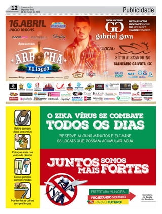 12 Correio do Sul
Segunda-feira,
28 de março de 2016 Publicidade
 