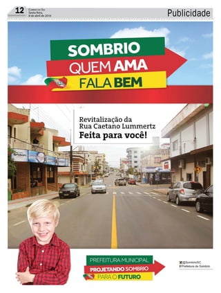 12 CORREIO DO SUL
Sexta-feira,
8 de abril de 2016 Publicidade
 