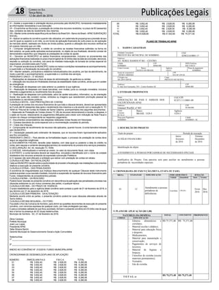 VI – Aceitar a supervisão e orientação técnica promovida pelo MUNICÍPIO, fornecendo imediatamente
as informações necessárias à sua execução;
VII – Encaminhar ao Município, a prestação de contas dos recursos recebidos, no prazo de 60 (sessenta)
dias, contados da data de recebimento dos mesmos;
VIII–MantercontacorrenteespecíficajuntoaoBancodoBrasilS/A–BancodoBrasil–APAESUBVENÇÃO
SOCIAL;
IX –Aplicar os saldos do convênio quando não utilizados, em caderneta de poupança se a previsão de seu
uso for igual ou superior a um mês, ou em fundo de aplicação financeira de curto prazo ou de operação
de mercado aberto, lastreado em títulos de dívida pública, quando a utilização dos recursos verificar-se
em prazos menores que um mês;
X – Computar obrigatoriamente, a crédito do convênio as receitas financeiras auferidas na forma do
item anterior, as quais serão aplicadas exclusivamente, no objeto de sua finalidade, devendo constar de
demonstrativo específico que integrará as prestações de contas do ajuste;
XI – Devolver ao MUNICÍPIO os saldos financeiros remanescentes, inclusive os provenientes das
aplicações financeiras realizadas no prazo improrrogável de 30 (trinta) dias da data da conclusão, denúncia,
rescisão ou extinção do convênio, sob pena de imediata instauração de tomada de contas especial do
responsável, providenciada pelo Fundo;
XII – Propiciar aos técnicos do MUNICÍPIO, todos os meios e condições necessárias ao acompanhamento,
a supervisão e a fiscalização da execução do convênio;
XIII – Manter cadastro, prontuários e relatórios individualizados dos usuários, por tipo de atendimento, de
modo a permitir o acompanhamento, a supervisão e o controle dos serviços;
PARÁGRAFO ÚNICO – É VEDADO:
I – Realizações de despesas a título de taxas de administração, de gerência ou similar;
II – Utilização dos recursos em finalidades diversas da estabilidade neste convênio, ainda que em caráter
de emergência;
III – Realização de despesas com data anterior ou posterior à sua vigência;
IV – Realização de despesas com taxas bancárias, com multas, juros ou correção monetária, inclusive
referente a pagamentos ou recolhimento fora de prazos.
V – Realização de despesas com publicidade, salvo de caráter educativo, informativo, ou de orientação
Social, dos quais não constem nomes, símbolos ou imagens que caracterizem promoção pessoal de
autoridades ou servidores públicos.
CLÁUSULA SEXTA – DAS PRESTAÇÕES DE CONTAS
A prestação de contas dos recursos financeiros de que trata a cláusula terceira, deverá ser apresentada
ao Fundo até 60 (sessenta) dias após o recebimento dos mesmos e a de acordo com a resolução N. TC
16/94 do Tribunal de Contas do Estado de Santa Catarina, acompanhados dos seguintes documentos:
I – Balancete de Prestação de Contas (Anexo TC 28) de recursos demonstrando a receita, a despesa, e
o saldo se houver, relacionando os pagamentos efetuados para credor com indicação da Nota Fiscal e
número do cheque correspondente ao respectivo pagamento;
II – Documentos comprobatórios das despesas realizadas (notas fiscais) em fotocópias;
III – Extratos bancários da conta especial com a movimentação completa do período;
IV – Cópia dos cheques;
V - Comprovante de recolhimento de recursos não aplicados, quando houver, à conta bancária indicada
pelo MUNICÍPIO;
VI – Declaração passada pelo ordenador de despesa, que os recursos foram rigorosamente aplicados
aos fins concedidos;
PARÁGRAFO ÚNICO – Para atender as formalidades legais, o processo de prestação de contas deve
seguir as seguintes exigências:
a) DOCUMENTOS FISCAIS: deverão estar datados, com data igual ou posterior a data do crédito na
conta, sem rasuras e contendo declaração(carimbo) do recebimento do produto e/ou serviços prestados.
b) DECLARAÇÃO: Art. 44, resolução TC 16/94.
c) CHEQUE: individualizado e nominal ao credor, no valor do documento fiscal, com cópia.
d) EXTRATO: a conta bancária deverá ser específica, vinculada e identificada com o nome da unidade
recebedora dos recursos acrescida da expressão subvenção Prefeitura.
e) O repasse não será efetuado a entidade que estiver com prestação de contas em atraso.
CLÁUSULA SÉTIMA - DA FISCALIZAÇÃO
CabeaoMUNICÍPIOdecidirsobreaoportunidadedeprocederafiscalizaçãonasinstalaçõesedocumentos
relativos a execução do presente convênio.
CLÁUSULA OITAVA – DAS PENALIDADES
A ocorrência de irregularidades que implique descumprimento de qualquer Cláusula deste instrumento
poderá acarretar a sua rescisão imediata, incluindo a suspensão de repasse de recursos financeiros pelo
Fundo, independentes de procedimentos judiciais.
CLÁUSULA NONA – DA RESCISÃO
Poderá haver rescisão do presente convênio em decorrência da aplicação das penalidades previstas nas
cláusulas anteriores ou por mútuo consenso das partes, a qualquer época;
CLÁUSULA DÉCIMA – DO PRAZO DE VIGÊNCIA
O prazo estabelecido para a vigência deste convênio será contado a partir de 01 de fevereiro de 2016, e
seu término em 31 de dezembro de 2016.
CLÁUSULA DÉCIMA PRIMEIRA- DAALTERAÇÃO
Mediante acordo entre as partes, o presente convênio poderá ter suas cláusulas alteradas através de
Termo Aditivo.
CLÁUSULA DÉCIMA SEGUNDA – DO FORO
Fica eleito o foro da Comarca de Sombrio, para dirimir as questões decorrentes da execução do presente
convênio, com renúncia expressa de qualquer outro, por mais privilegiado que seja.
E para a completa validade do que ficou acordado, formam o presente convênio em 03 (três) vias de igual
teor e forma na presença de 02 (duas) testemunhas.
Município de Sombrio - SC, 01 de fevereiro de 2016.
Zênio Cardoso
Prefeito Municipal
José Luiz Lopes
Presidente APAE
Talita Silveira Barrim
Gerente Municipal do Desenvolvimento Social e Ação Comunitária
Testemunhas:
1ª _________________________________
2ª _________________________________
ANEXO AO CONVÊNIO Nº. 012/2016- FUNDO MUNICIPAL/APAE
CRONOGRAMA DE DESENBOLSO/PLANO DE APLICAÇÃO
NÚMERO PARCELA/M.P.A.S. F.M.C.A. TOTAL
01 R$ 3.652,40 R$ 2.628,55 R$ 6.280,95
02 R$ 3.652,40 R$ 2.628,55 R$ 6.280,95
03 R$ 3.652,40 R$ 2.628,55 R$ 6.280,95
04 R$ 3.652,40 R$ 2.628,55 R$ 6.280,95
05 R$ 3.652,40 R$ 2.628,55 R$ 6.280,95
06 R$ 3.652,40 R$ 2.628,55 R$ 6.280,95
07 R$ 3.652,40 R$ 2.628,55 R$ 6.280,95
08 R$ 3.652,40 R$ 2.628,55 R$ 6.280,95
09 R$ 3.652,40 R$ 2.628,55 R$ 6.280,95
10 R$ 3.652,40 R$ 2.628,55 R$ 6.280,95
11 R$ 3.652,40 R$ 2.628,55 R$ 6.280,95
12 R$ 3.652,40 R$ 2.628,55 R$ 6.280,95
TOTAL R$ 43.828,80 R$ 31.542,60 R$ 75.371,40
PLANO DE TRABALHO APAE
Estado de Santa Catarina
PREFEITURA MUNICIPAL DE SOMBRIO
1. DADOS CADASTRAIS
Entidade Concedente
PREFEITURA MUNICIPAL DE SOMBRIO
CGC
82963216/0001-17
Endereço
AV. NEREU RAMOS Nº 861 – CENTRO
Cidade
SOMBRIO
CEP
88960-000
DDD/Telefone
048 5330333
Conta Corrente Banco
BANCO DO BRASIL
Agência
1410-9
Praça de pagamento
SOMBRIO
Nome do responsável
ZÊNIO CARDOSO
CPF
018.387.259-20
CI/órgão exp.
405.209-9 SSP/SC
Cargo
PREFEITO MUNICIPAL
Endereço
R. João José Guimarães, 954 – Centro-Sombrio-SC
CEP
88960-000
2. ENTIDADE PROPONENTE
Nome
ASSOCIAÇÃO DE PAIS E AMIGOS DOS
EXCEPCIONAIS-APAE
CGC/CPF
83.871.111/0001-09
Endereço
Emanuel Wurffel, nº 883
CEP
88.960.000
Conta
Corrente
89.741-8
Banco
BRASIL 5329-5
Agência
5329-5
Praça para Pagamento
SOMBRIO
Cidade
SOMBRIO - SC
3. DESCRIÇÃO DO PROJETO
Título do projeto Período de execução
AUXÍLIO FINANCEIRO
Início
fevereiro
de 2016
Término
Dezembro
de 2016
Identificação do objeto
ATENDIMENTO A PESSOAS PORTADORAS DE NECESSIDADES EPECIAIS
Justificativa do Projeto: Esta parceria será para auxiliar no atendimento a pessoas
portadoras de necessidades especiais.Estado de Santa Catarina
PREFEITURA MUNICIPAL DE SOMBRIO
4. CRONOGRAMA DE EXECUÇÃO (META, ETAPA OU FASE)
META ETAPA/FASE ESPECIFICAÇÃO INDICADOR FÍSICO DURAÇÃO
Unidade Quantidade Início Término
01 12
Atendimento a pessoas
portadoras de
deficiências.
Convênio UM (01)
Fever.
2016
Dez.
2016
5. PLANO DE APLICAÇÃO (R$ 1,00)
NATUREZA DA DESPESA TOTAL CONCEDENTE PROPONENTE
CÓDIGO ESPECIFICAÇÃO
- Gêneros alimentícios e
correlatos;
- Material escolar e didático;
- Material para educação física
e desporto;
- Medicamentos;
- Material para manutenção e
conservação;
- Pagamentos de serviços de
terceiros;
- Material de higiene e
limpeza;
- Utensílios de cozinha (exceto
materiais permanentes);
- Vestuário;
- Gás de cozinha.
R$ 75.371,40 R$ 75,371,40
T O T A L 
R$ 75,371,40 R$ 75,371,40
Publicações Legais18 Correio do Sul
Terça-feira,
12 de abril de 2016
 