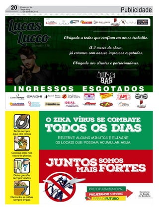 Publicidade20 Correio do Sul
Terça-feira,
12 de abril de 2016
 