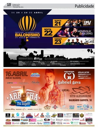 Publicidade10 Correio do Sul
Quinta-feira,
14 de abril de 2016
 