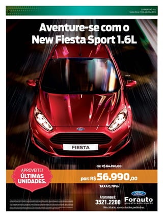 CORREIO DO SUL
Sexta-feira, 15 de abril de 20166
 