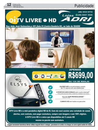 12 Correio do Sul
Segunda-feira,
9 de maio de 2016 Publicidade
 