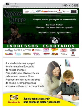 Publicidade16 Correio do Sul
Segunda-feira,
9 de maio de 2016
 