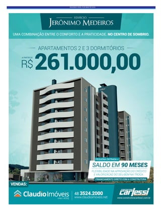 SEGUNDA-FEIRA, 9 DE MAIO DE 2016
 