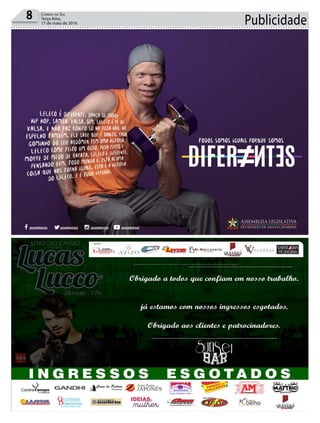 Publicidade8 Correio do Sul
Terça-feira,
17 de maio de 2016
assembleiasc assembleiasc assembleiasc assembleiasc
 