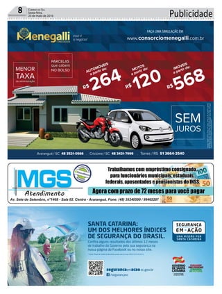 Publicidade8 Correio do Sul
Sexta-feira,
20 de maio de 2016
 