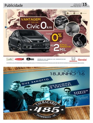 Publicidade 15Correio do Sul
Segunda-feira,
30 de maio de 2016
 