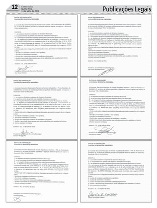 Publicações Legais12 Correio do Sul
Quinta-feira,
14 de julho de 2016
 