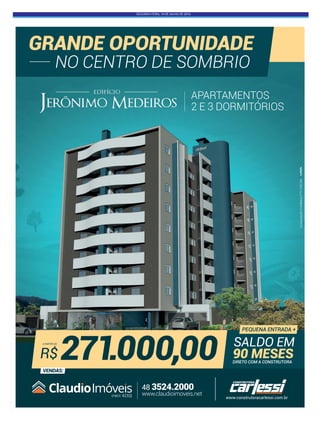 SEGUNDA-FEIRA, 18 DE JULHO DE 2016
 