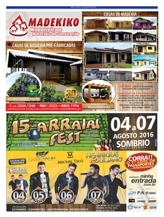 TERÇA-FEIRA, 2 DE AGOSTO DE 2016
 