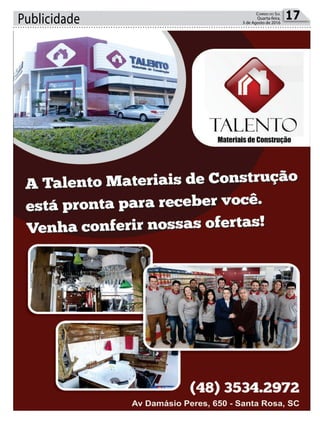 Publicidade 17Correio do Sul
Quarta-feira,
3 de Agosto de 2016
 