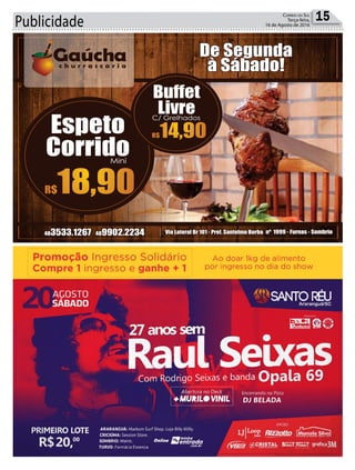 Publicidade 15Correio do Sul
Terça-feira,
16 de Agosto de 2016
 