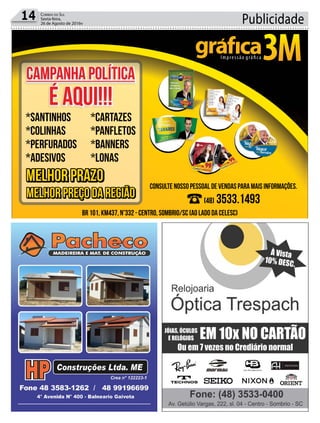Publicidade14 Correio do Sul
Sexta-feira,
26 de Agosto de 2016v
 