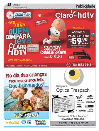 Publicidade18 Correio do Sul
Quarta-feira,
14 de setembro de 2016
 