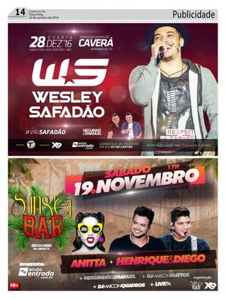 Publicidade14 Correio do Sul
Terça-Feira,
25 de outubro de 2016
 