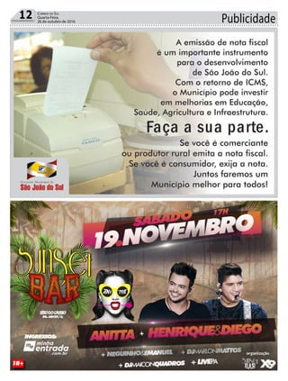 Publicidade12 Correio do Sul
Quarta-Feira,
26 de outubro de 2016
 