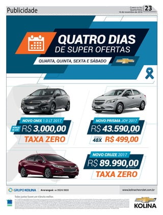 Publicidade 23Correio do Sul
Quarta-Feira,
16 de novembro de 2016
 
