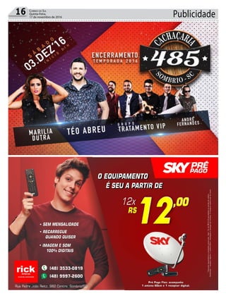 Publicidade16 Correio do Sul
Quinta-Feira,
17 de novembro de 2016
 