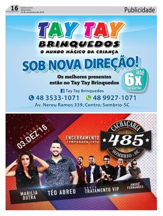 Publicidade16 Correio do Sul
Terça-Feira,
22 de novembro de 2016
 
